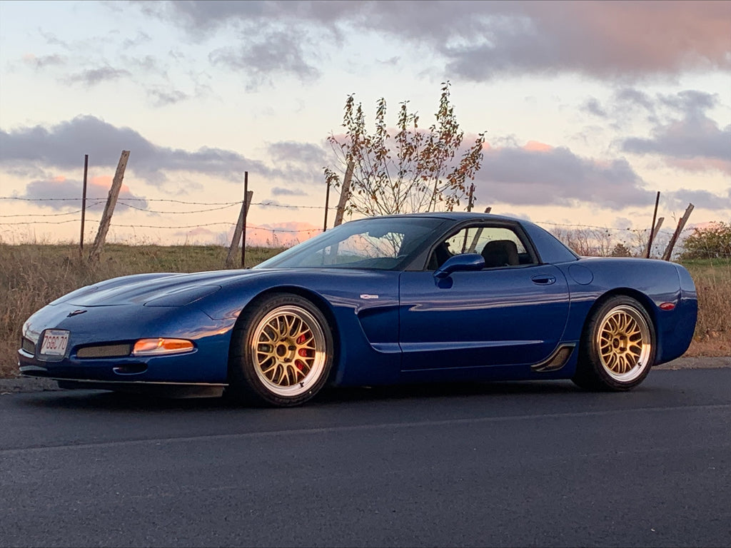 18x11 Square Setup C5 Corvette Wheels