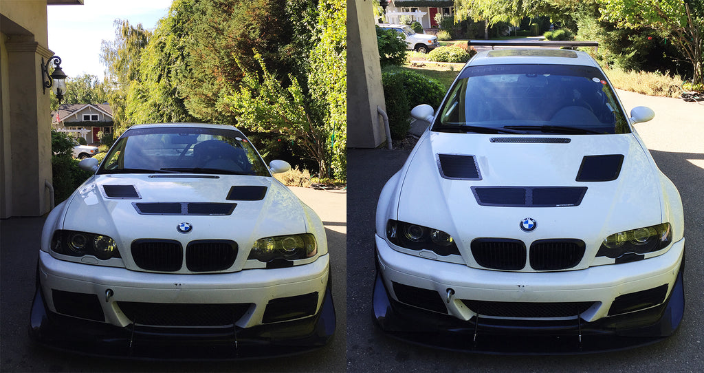 BMW E46 M3 Hood Vent Kit