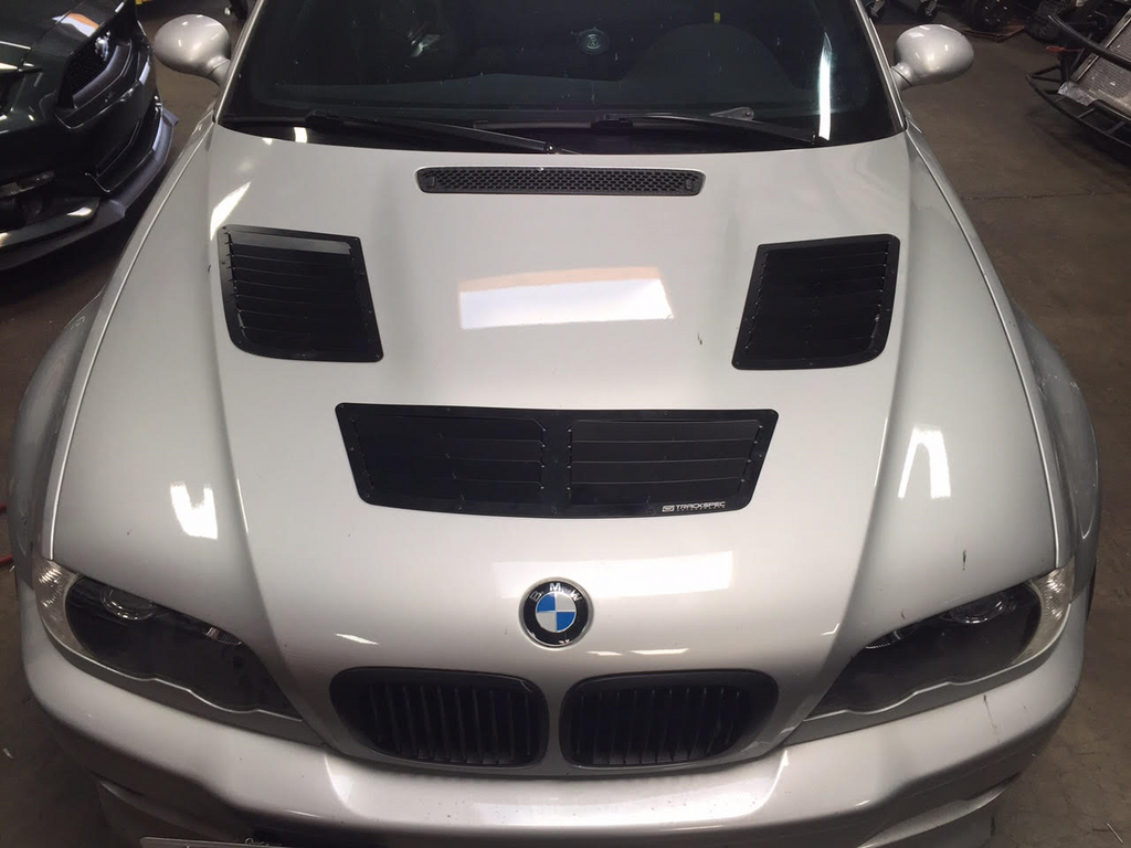 BMW E46 M3 Hood Vent Kit