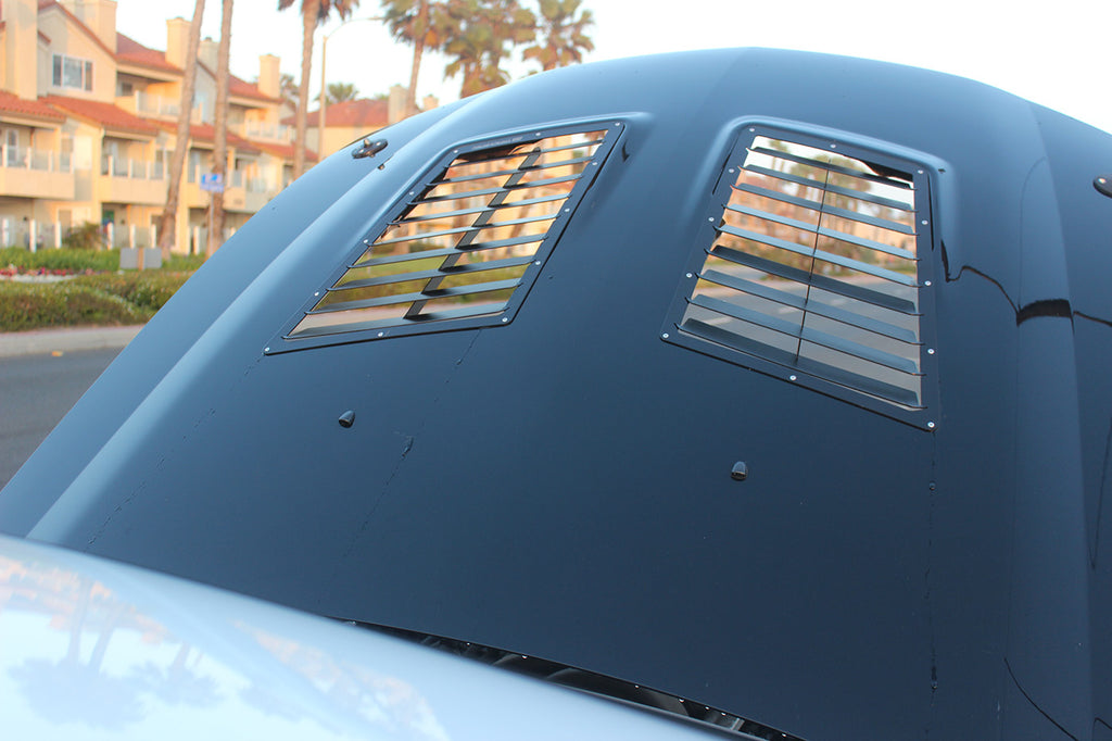 Mustang GT500 Hood Louvers Kit