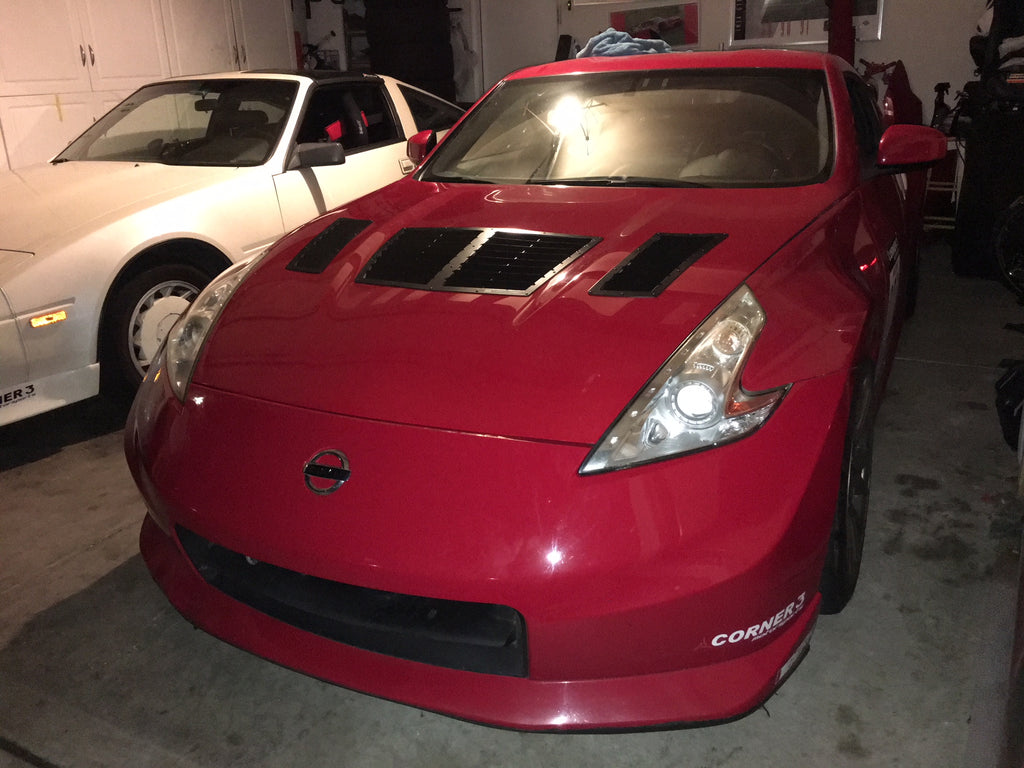 Nissan 370Z Hood vent kit