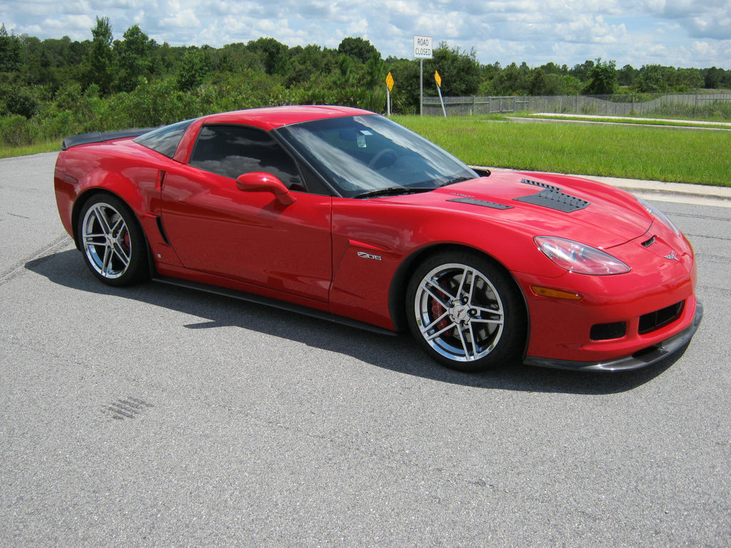 Corvette C6 T1 Hood Heat Extractor