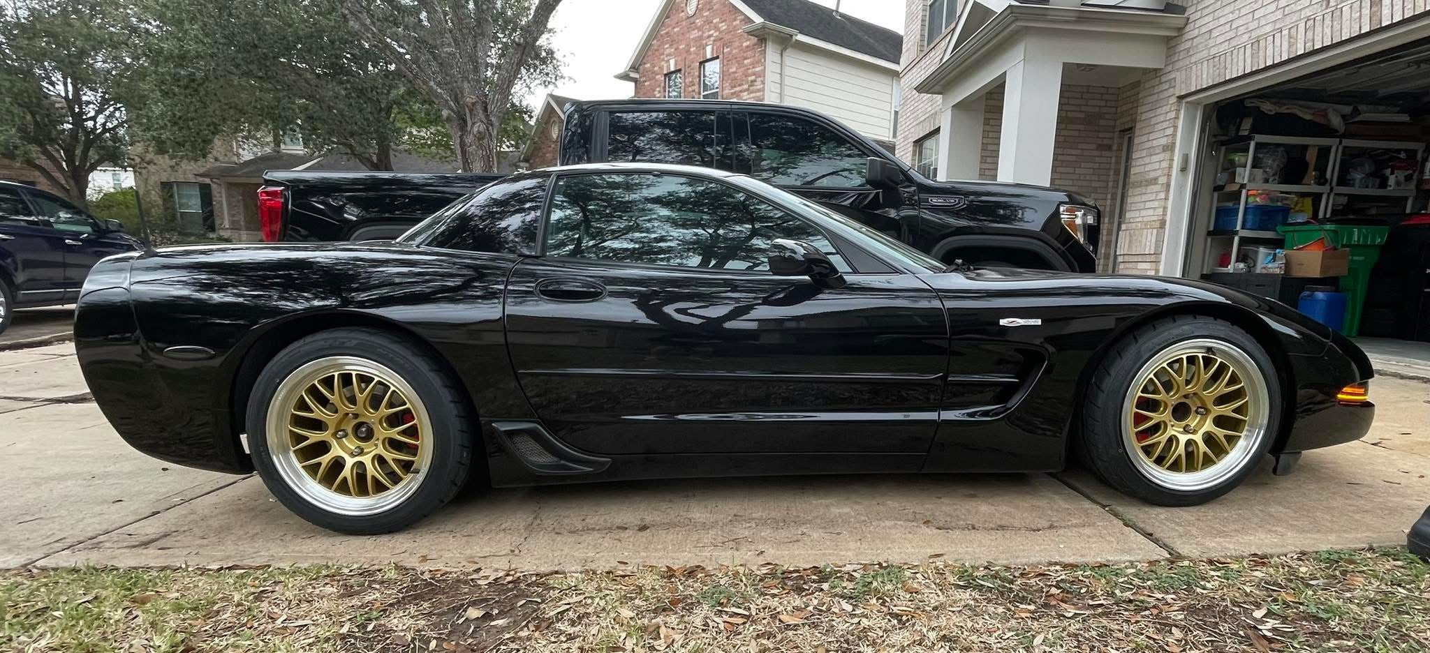 C5 Base Rims FORGED Competition R Wheels 18 x 11 Square C5 Corvette (97-2004)