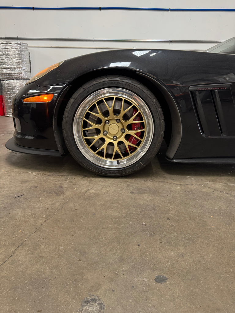 FORGED Competition R Wheels 18 x 11 /12.5 C6 Corvette Widebody C6Z and Grandsport