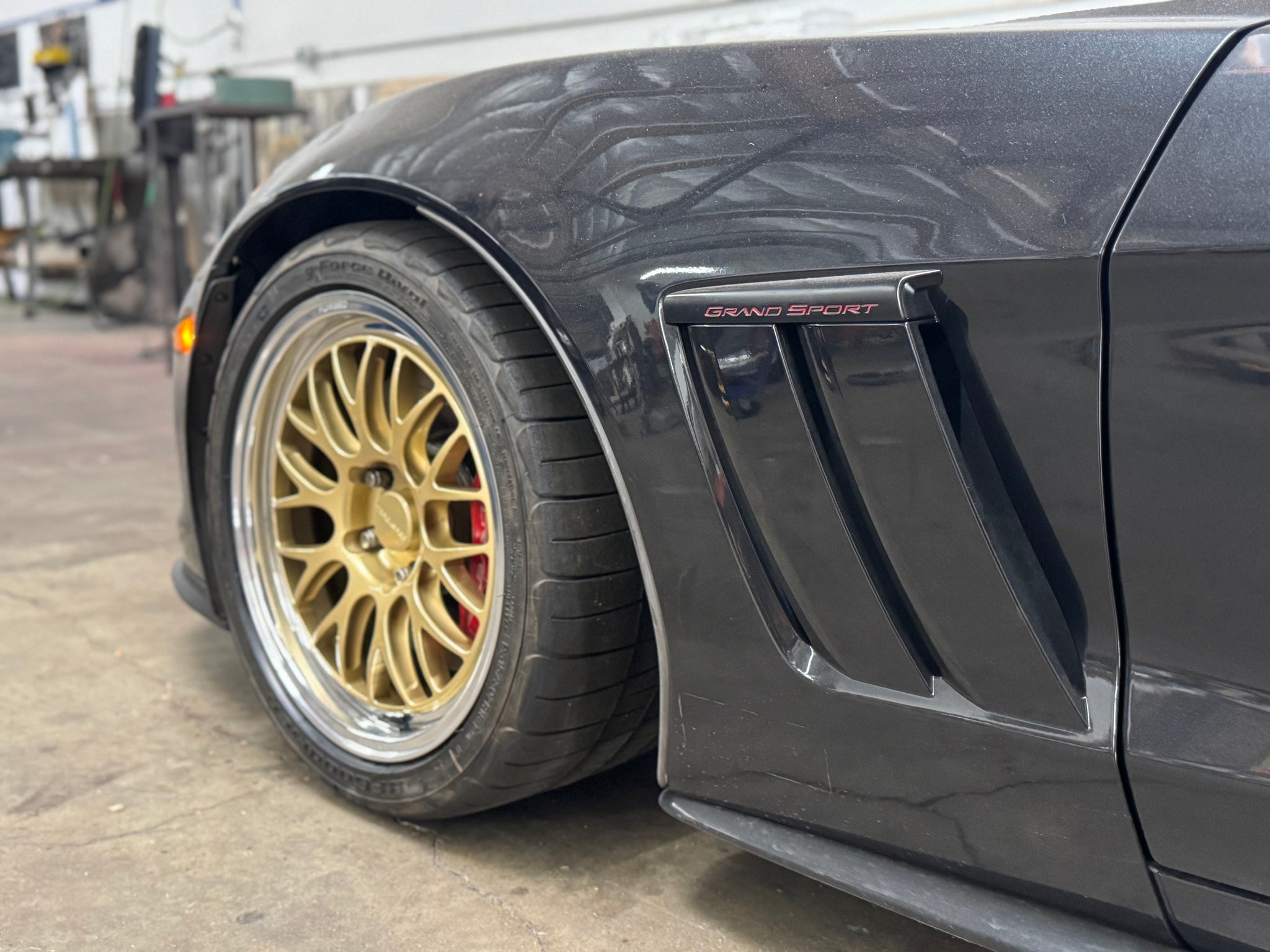 R Rims FORGED Competition R Wheels 18 x 11 /12.5 C6 Corvette Widebody C6Z and