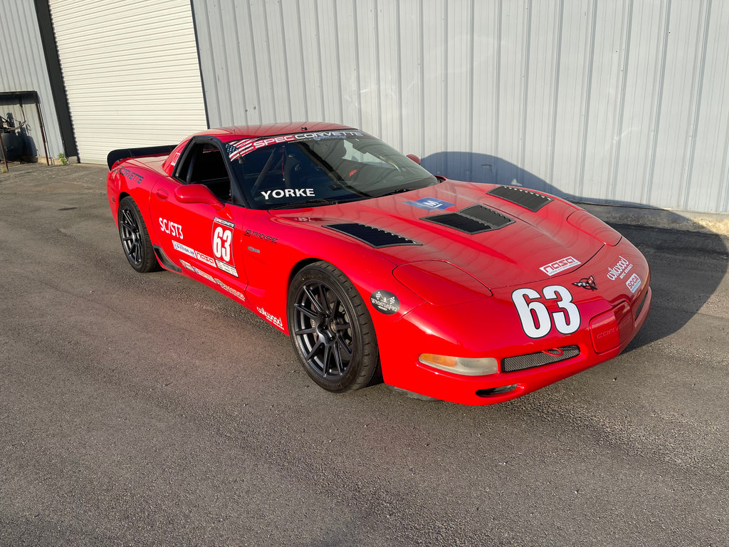 FORGED GTS10R Wheels C5 SPEC Corvette 18 x 11 Square Set up