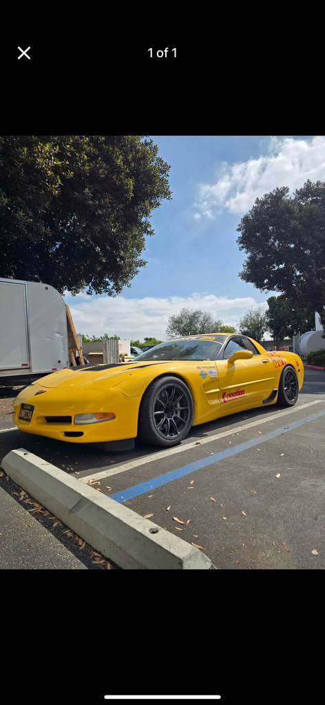 FORGED Touring One Wheels C5 SPEC Corvette 18 x 11 Square Set up