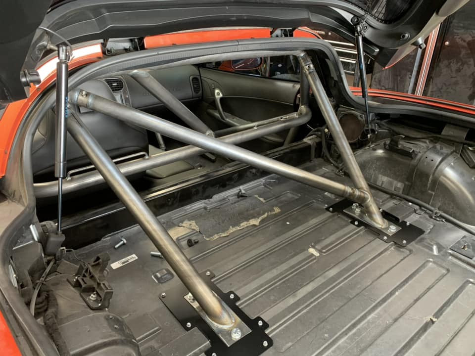 C6 Corvette Trackday Series BOLT IN Roll Bar (2005-2013)