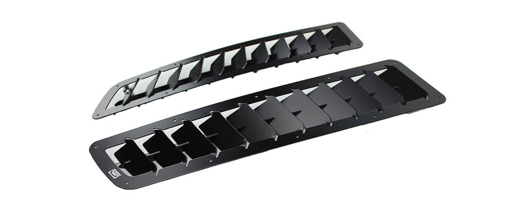 Ford Ranger Rear Louvre Ford Ranger Hood Louver Kit 2018–2022 | Heat Extractors