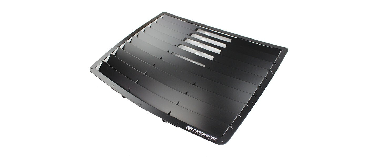 S197 Mustang GT4 Center Hood Louver Kit | TrackSpec Motorsports