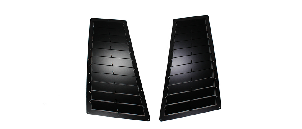 Universal Racing Hood Louver 22 x 11 Inch