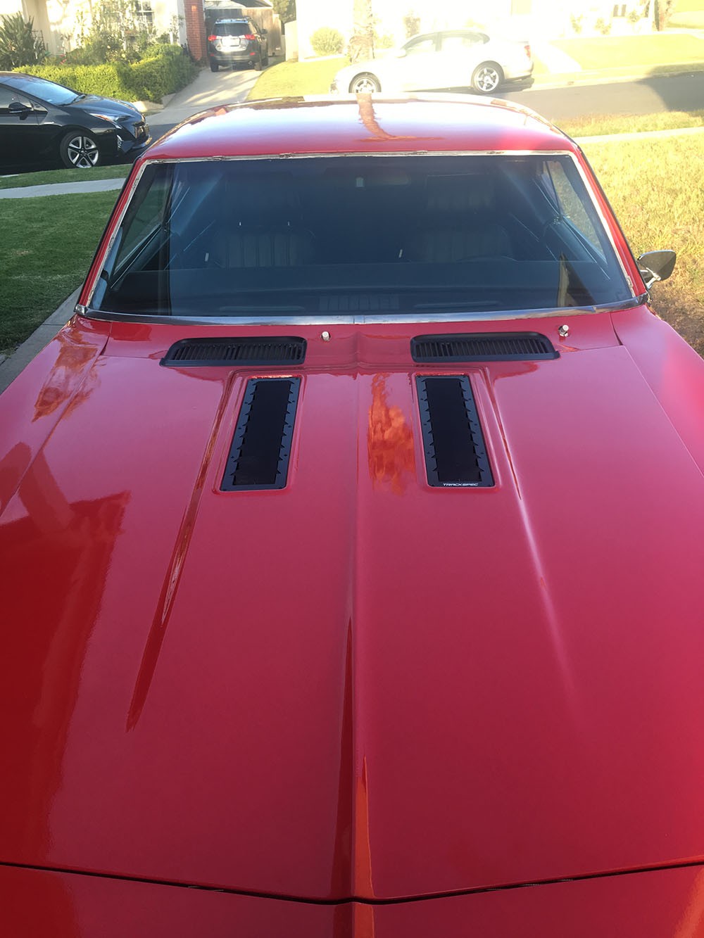 1st Generation Camaro RS-SS Drop In Hood Louvers (67-69)